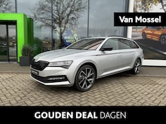 Skoda Superb Combi - 1.5 TSI ACT Sportline Business 150PK AUTOMAAT | Panoramadak | Trekhaak | 19" | Elektrisch