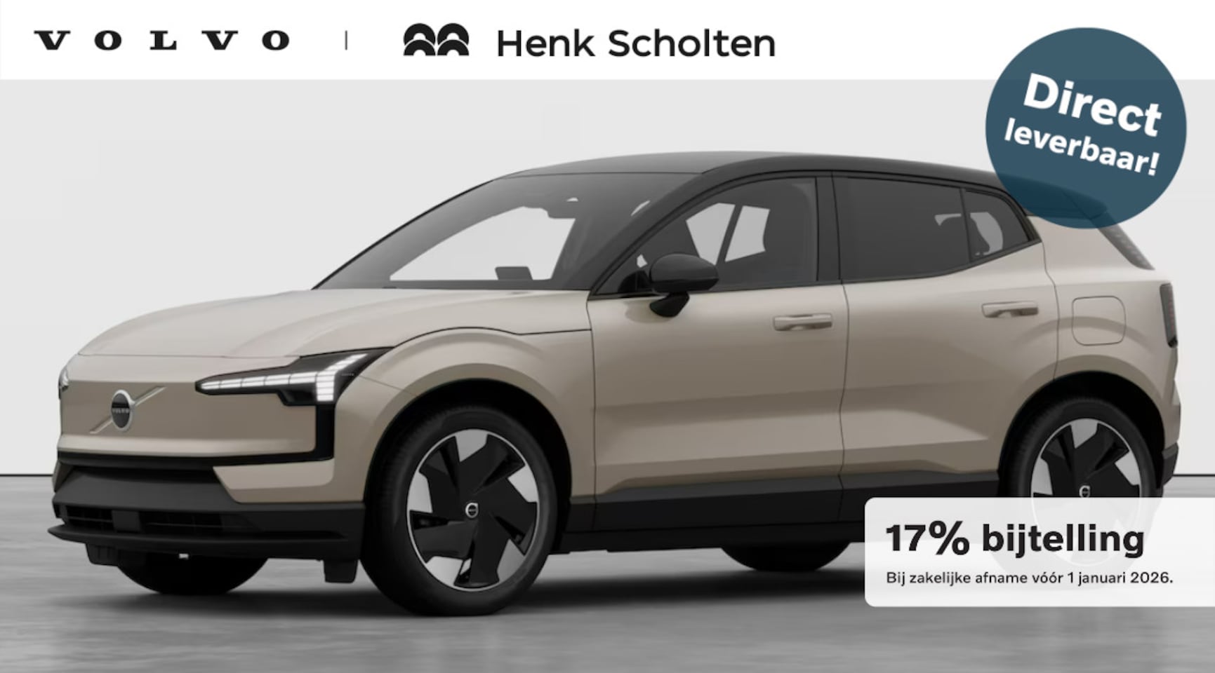 Volvo EX30 - Single Motor Extended Range Europa 69 kWh Verwarmde voorstoelen en stuurwiel | Elektrisch - AutoWereld.nl