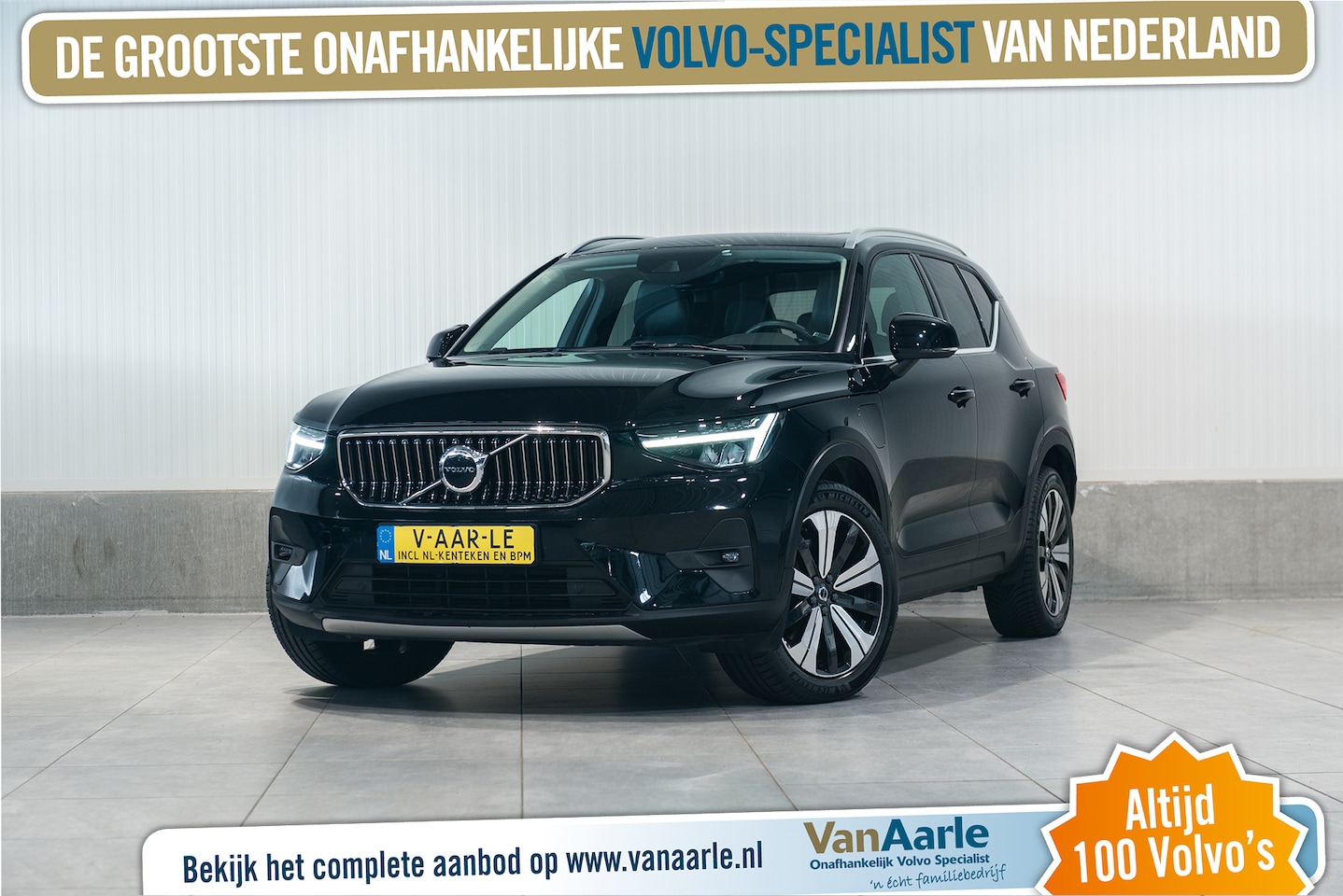 Volvo XC40 - T4 Aut. Plug-in Hybrid Ultimate Bright Leder ACC Panoramadak 211pk - AutoWereld.nl