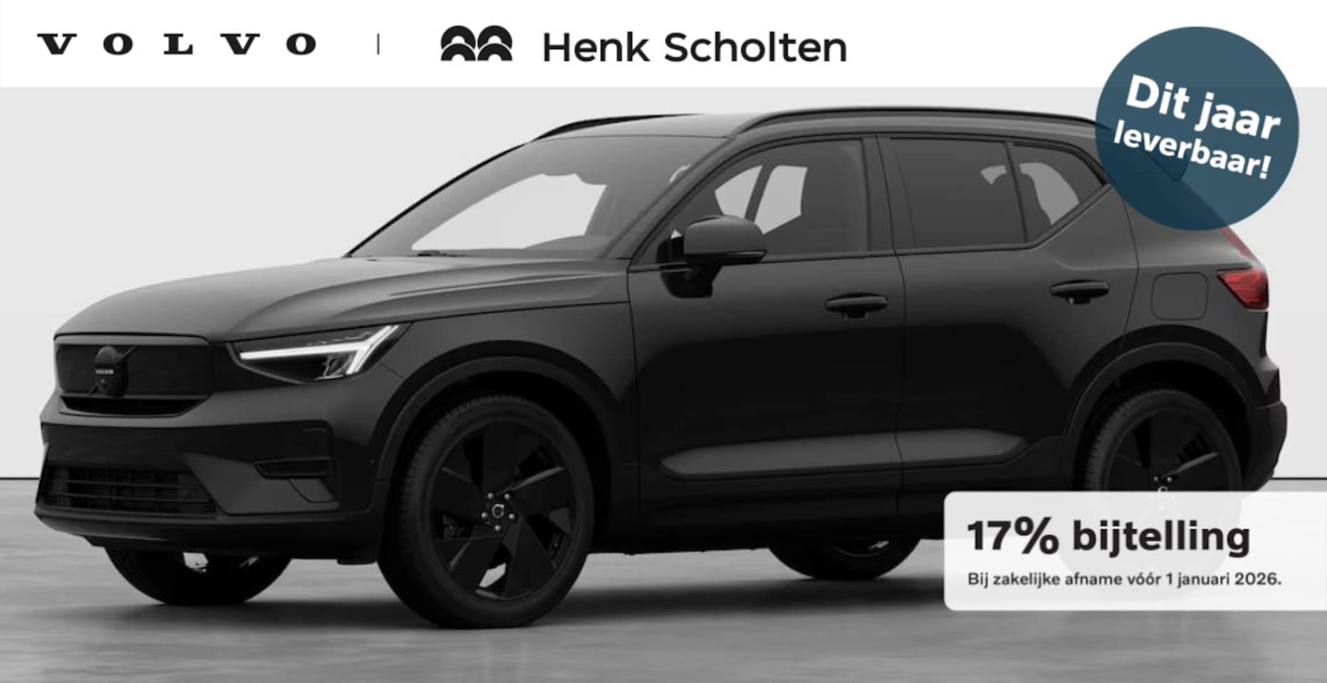 Volvo EX40 - Single Motor Extended Range Plus Black Ed. 82 kWh Adaptieve cruise control | Harman Kardon - AutoWereld.nl