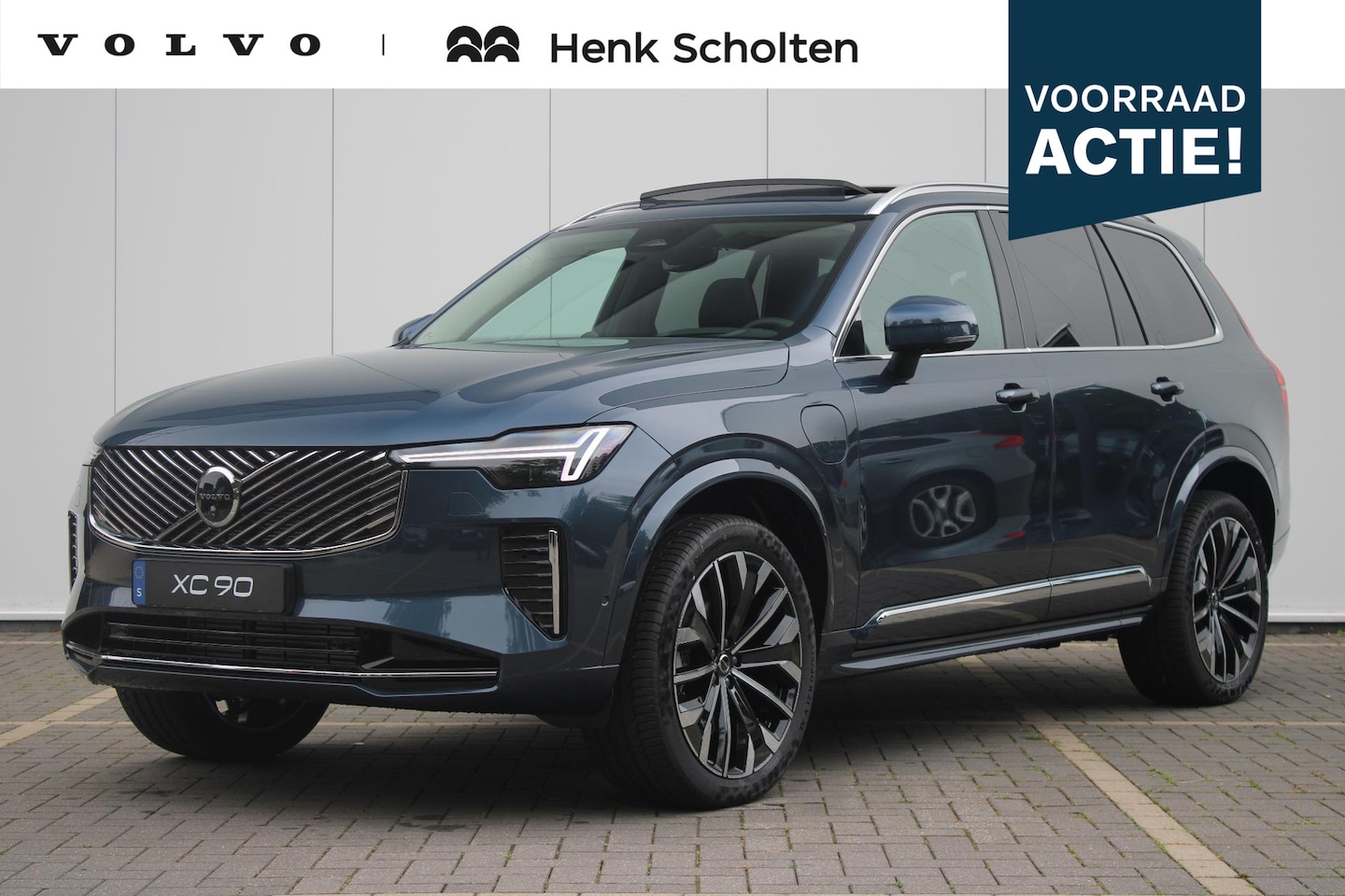 Volvo XC90 - T8 455PK Recharge AWD Ultra Bright | Luchtvering | Geventileerd leer met stoelkoeling | vo - AutoWereld.nl