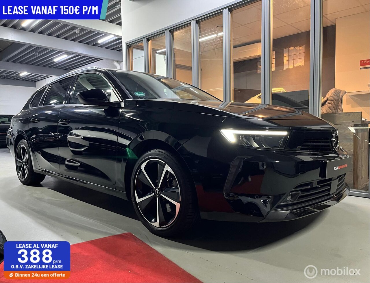 Opel Astra Sports Tourer - 1.2 Edition AUTOMAAT NAVI 360° CAMERA LED CARPLAY PDC CRUISE ZEER NETJES - AutoWereld.nl