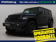 Jeep Wrangler Unlimited - 4xe 380pk Rubicon UITVERKOOP | | Leder | Navigatie | Camera | Stoelverwarming