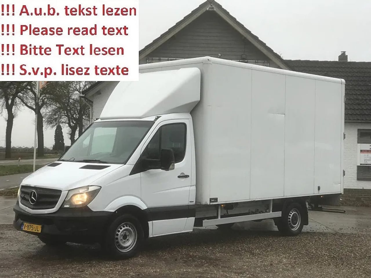 Mercedes-Benz Sprinter - 314 2.2 CDI Euro 6 Koffer / Bakwagen - AutoWereld.nl