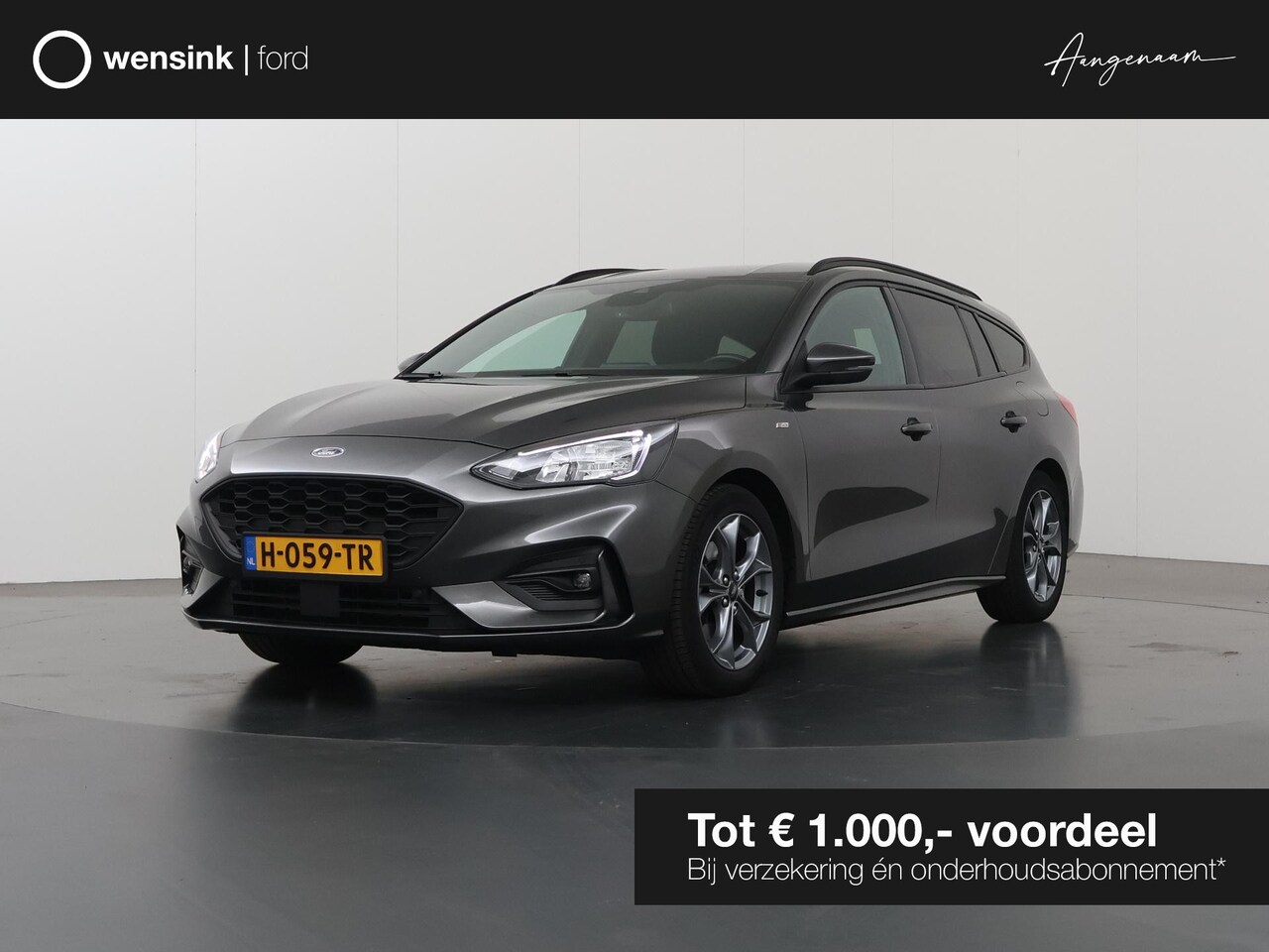Ford Focus Wagon - 1.0 EcoBoost ST Line Business | Trekhaak | Winterpakket | Navigatie | Keyless Go | Cruise - AutoWereld.nl