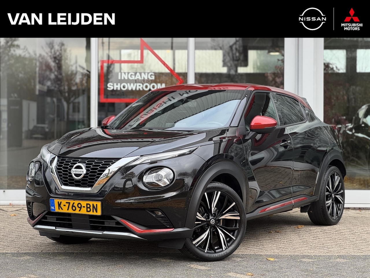 Nissan Juke - 1.0 DIG-T 117pk N-Design | Leder | Bose | Navigatie | App Connect | Keyless | Cold Pack - AutoWereld.nl