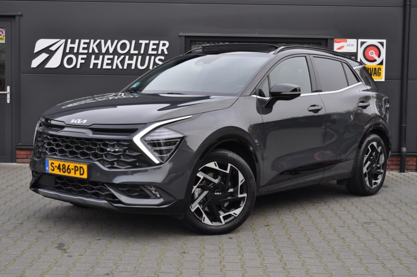 Kia Sportage - 1.6 T Plug-in Hybrid GT-Line PLUS AWD 265 PK | Trekhaak | Leder - AutoWereld.nl
