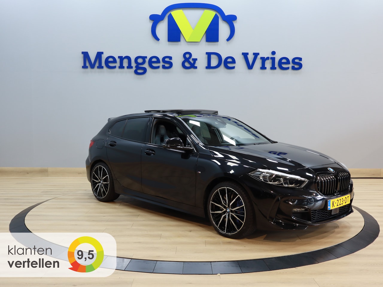 BMW 1-serie - 118i M Sport Kuipstoelen Airco ECC | Panorama | Harman Kardon | Memory | Head Up | Adaptiv - AutoWereld.nl