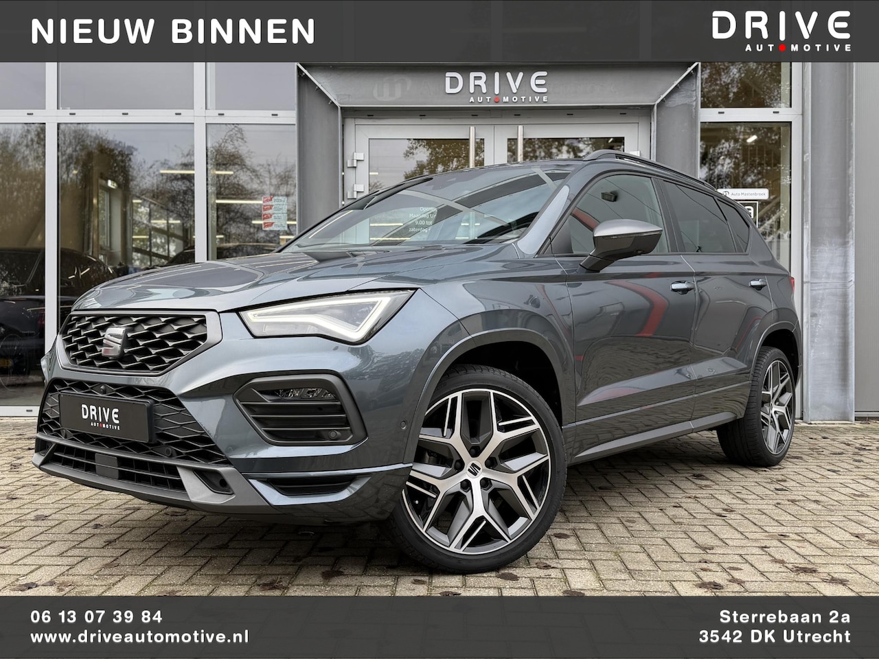 SEAT Ateca - 1.5 TSI FR Business Intense |Ad.Cruise|360Cam|Beats Audio|19"|Trekhaak - AutoWereld.nl