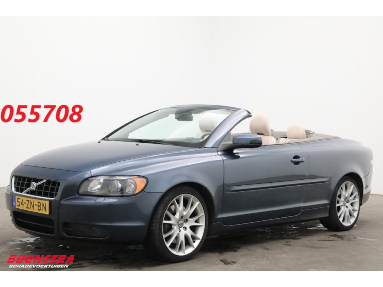 Volvo C70 Convertible - 2.4i Aut. Kinetic Memory Leder Xenon Navi Clima Cruise SHZ PDC AHK - AutoWereld.nl