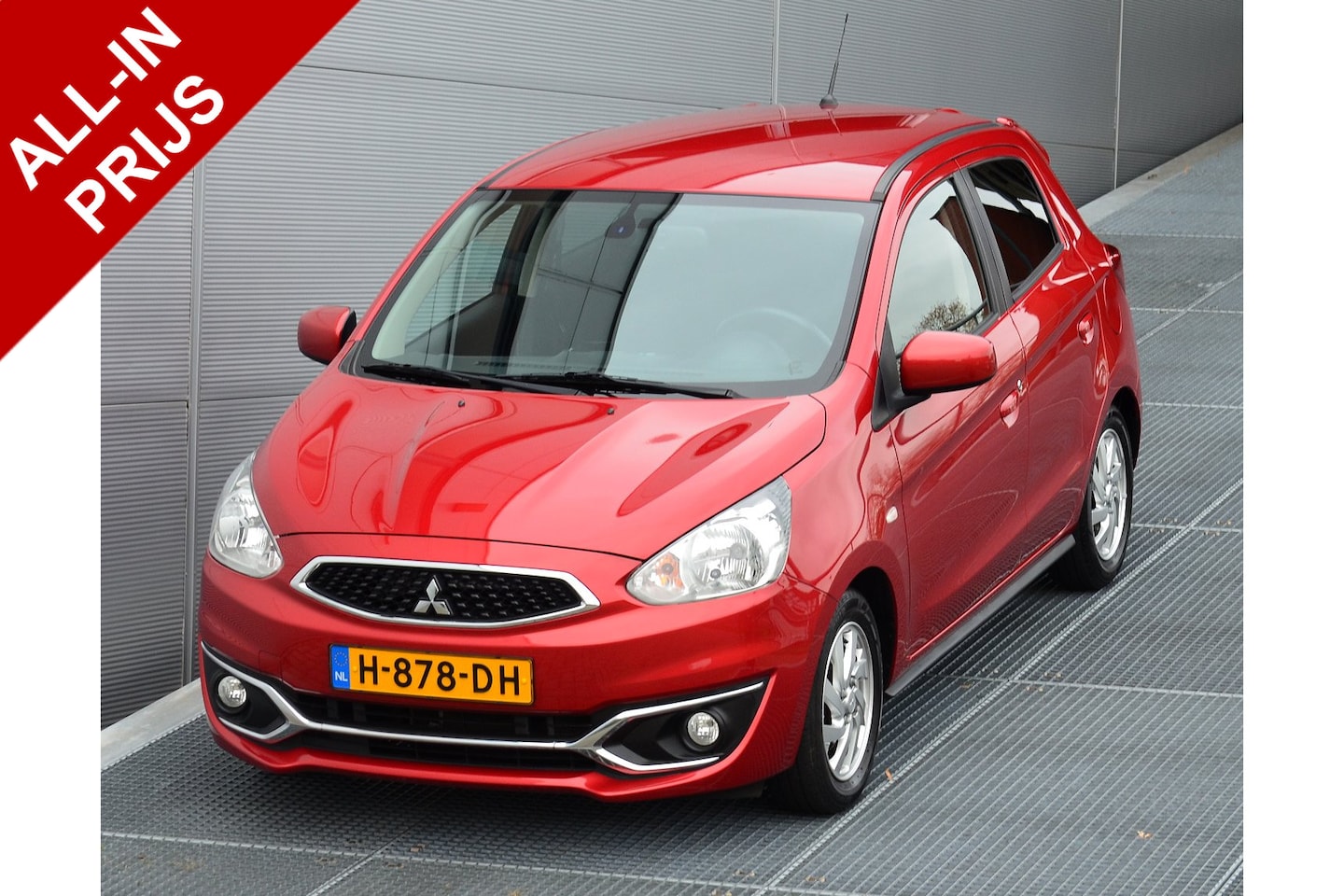 Mitsubishi Space Star - 1.2 ACTIVE CVT CLEARTEC | HOGE ZIT | AUTOMAAT | NAVIGATIE | CRUISE CONTROL | EERSTE EIGENA - AutoWereld.nl
