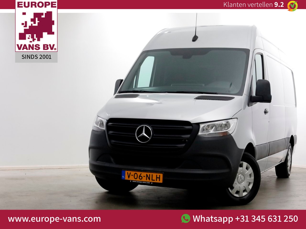 Mercedes-Benz Sprinter - 315 CDI 150pk RWD 9G Automaat L2H2 Airco/Camera/CarPlay 08-2021 - AutoWereld.nl