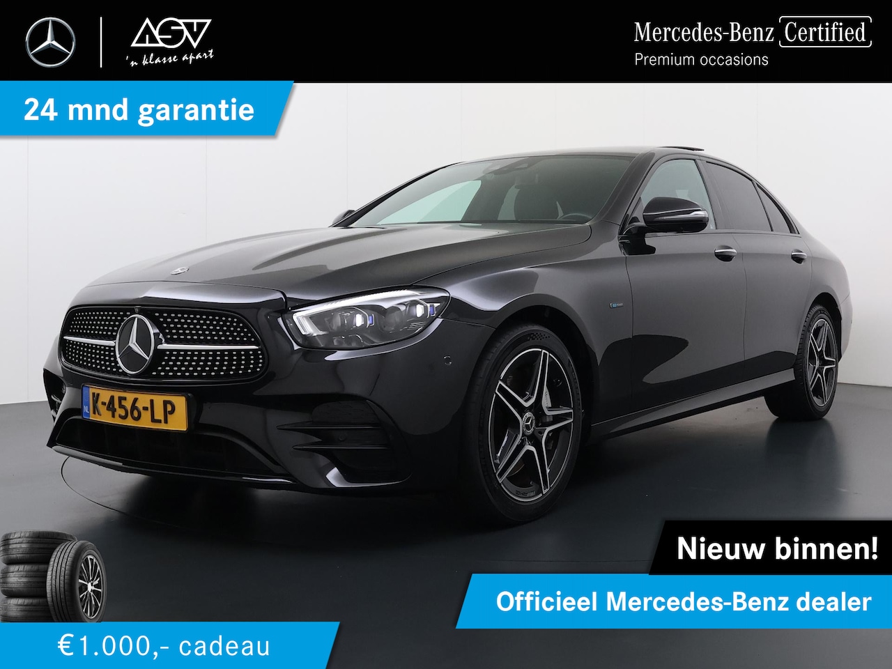 Mercedes-Benz E-klasse - 300 e AMG Business Solution | Panorama - Schuifdak | Distronic Cruise Control | 360° Camer - AutoWereld.nl