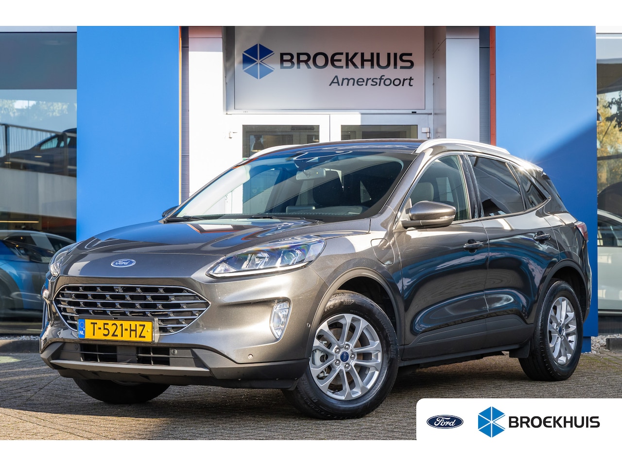 Ford Kuga - 2.5 PHEV Titanium | Trekhaak | Stoel/stuur/voorruit verwarming | Cruise adaptief | 360 Cam - AutoWereld.nl