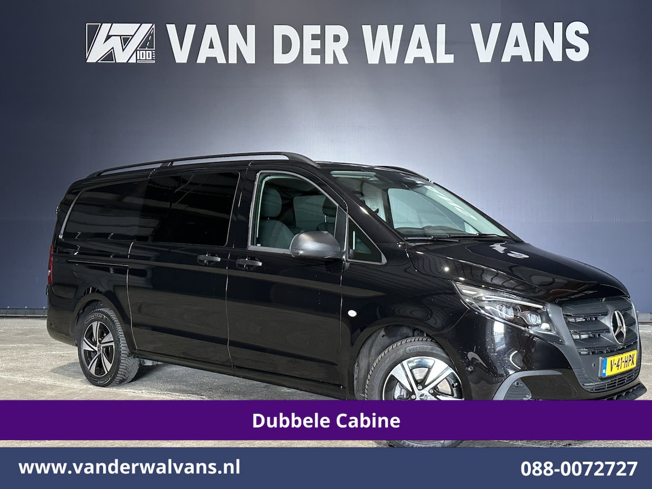 Mercedes-Benz Vito - 116 CDI 164pk 9G-Tronic Automaat L2H1 Dubbele Cabine Fabrieksgarantie Euro6 Airco | 5-Zits - AutoWereld.nl