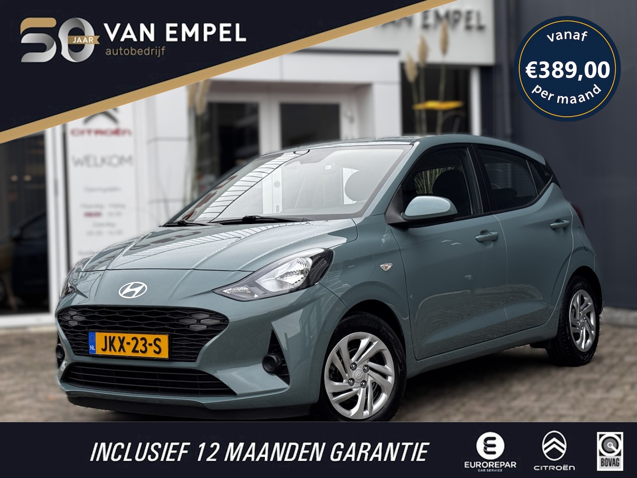 Hyundai i10 - 1.0 Premium | Automaat | Camera | Carplay | Climate Control | Stoel + Stuurverwarming - AutoWereld.nl