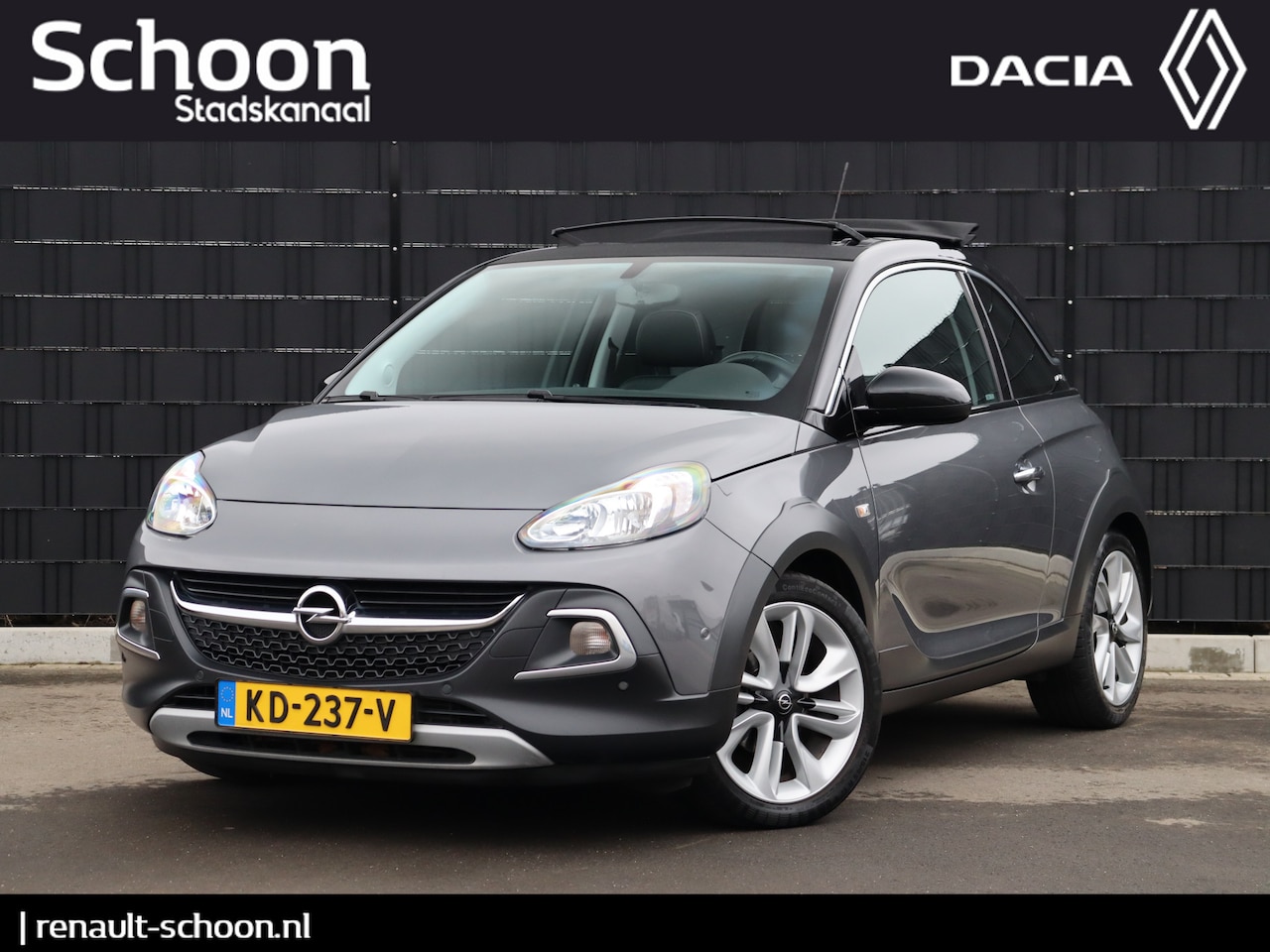 Opel ADAM - 1.0 Turbo Rocks | Open Dak | Leder | Stoel-/Stuurverwarming | Cruise Control | Dodehoeksen - AutoWereld.nl