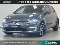 Volkswagen e-Golf - | soH 93, 1 %| WARMTEPOMP | CARPLAY | LEDER | CAMERA |