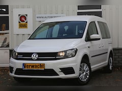 Volkswagen Caddy - 1.4 TGI Trendline 5 Persoons Automaat*Perfect VW Onderh.*Trekhaak/2x zijschuifdeur/Stoelve