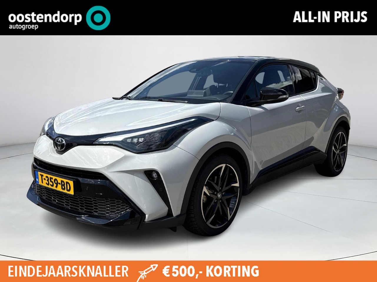 Toyota C-HR - 1.8 Hybrid GR-Sport **TREKHAAK/ NAVIGATIE/ KEYLESS/ PARKEERSENSOREN VOOR EN ACHTER/ 36 MAA - AutoWereld.nl