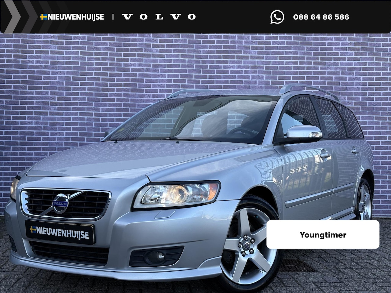 Volvo V50 - 1.8 Edition I | R-design bodykit | Trekhaak |High Performance Audio | Bluetooth | Navigati - AutoWereld.nl