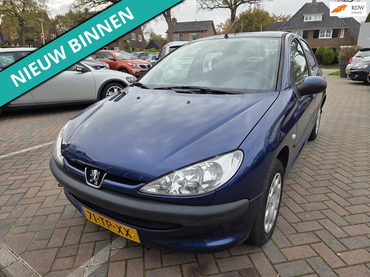 Peugeot 206 - 1.4 One-line NETTE AUTO MET ORG LAGE KM STAND KOOPJE HOOR - AutoWereld.nl
