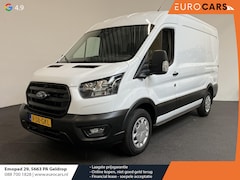 Ford Transit - 130pk L2H2 Trend Automaat Airco Navigatie Cruise Control Trekhaak Camera 360 Parkeersensor