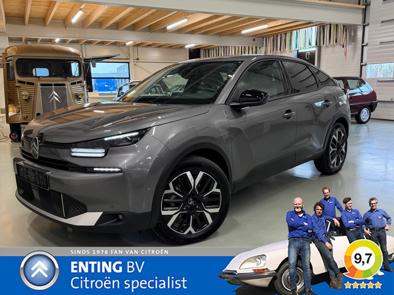 Citroën C4 - 1.2 Hybrid 145pk MAX E-DCS-6 ADAPT CRUISE+WINTER EN ALCANTARA PACK - AutoWereld.nl