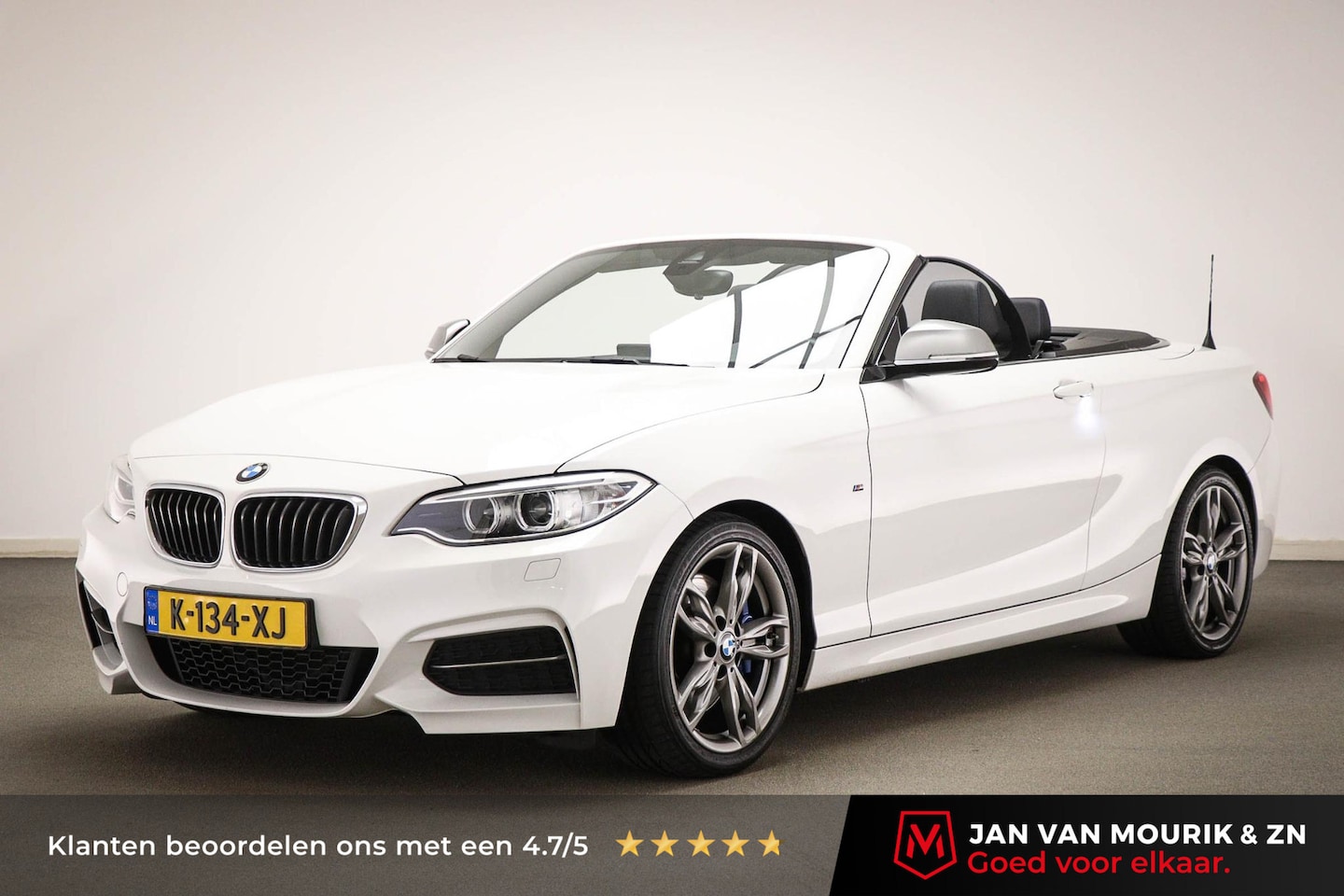 BMW 2-serie Cabrio - M240i Executive | COMFORT / SAFETY- PACK | LEDER | STUURVERWARMING - AutoWereld.nl