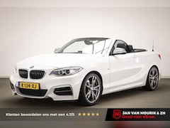 BMW 2-serie Cabrio - M240i Executive | COMFORT / SAFETY- PACK | LEDER | STUURVERWARMING