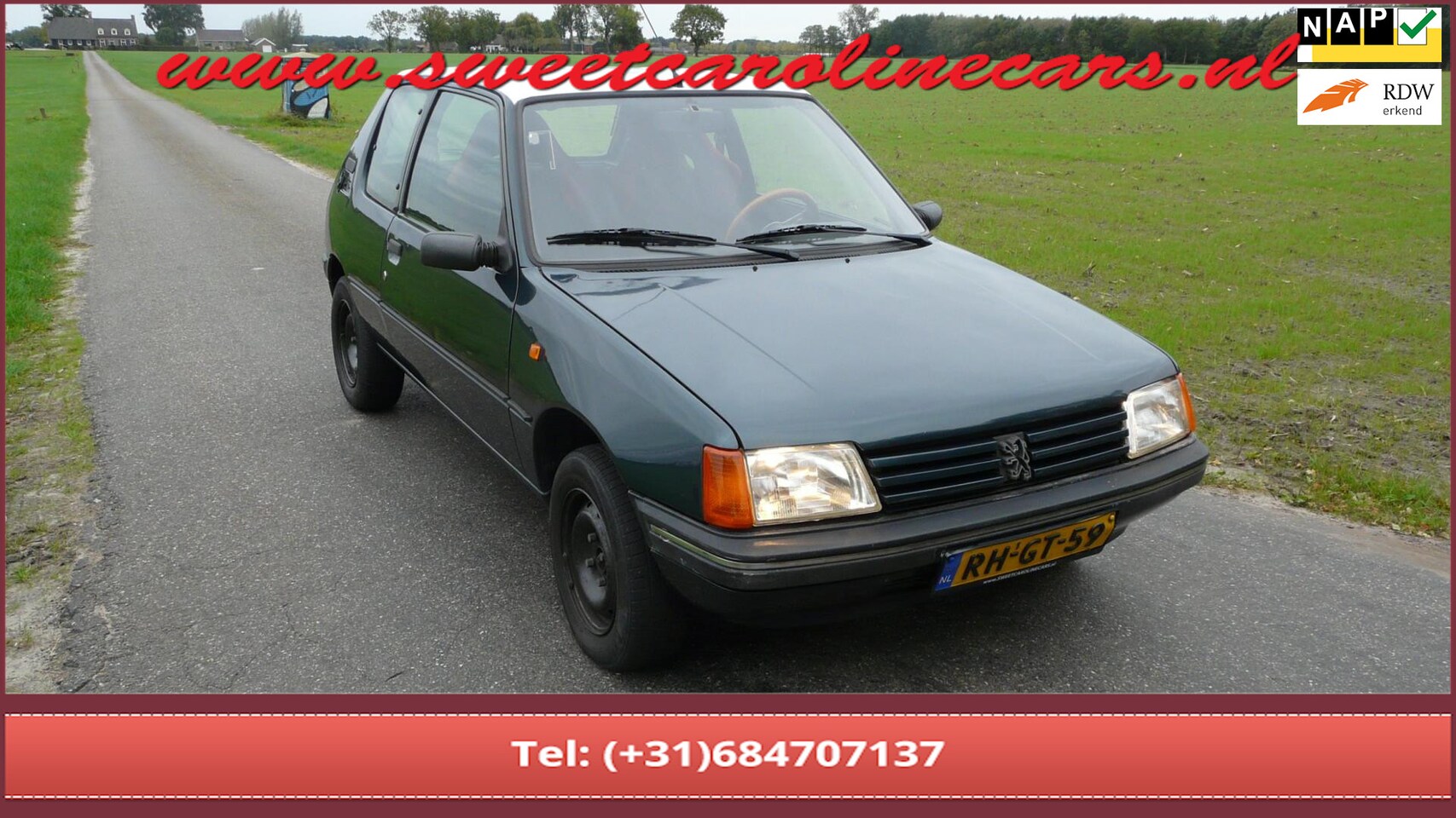 Peugeot 205 - 1.4 Génération 1.4 Génération,Customized 'ralley', audio!! - AutoWereld.nl