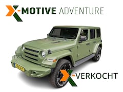 Jeep Wrangler - 2.0T Sterling COMM | ook als 5 pers mogelijk | Volleder | Alcantara Dash | Urban LM | Cabr