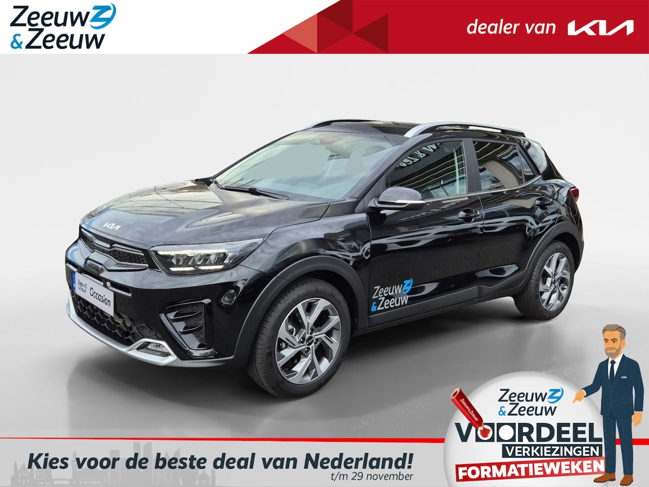 Kia Stonic - 1.0 T-GDi MHEV GT-Line | Climate Control | Cruise Control | Automaat | Stoelverwarming | S - AutoWereld.nl