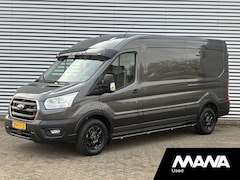 Ford Transit - 350 2.0 TDCI L3H2 Zonneklep Trekhaak Airco Cruise Sidebar Dodehoeksensor