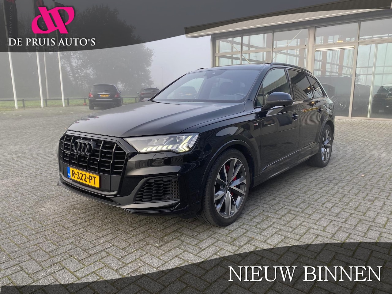 Audi Q7 - 60 TFSI e quattro Competition Top View 360° Camera Pano Trekhaak Matrix Alcantara Hemel - AutoWereld.nl