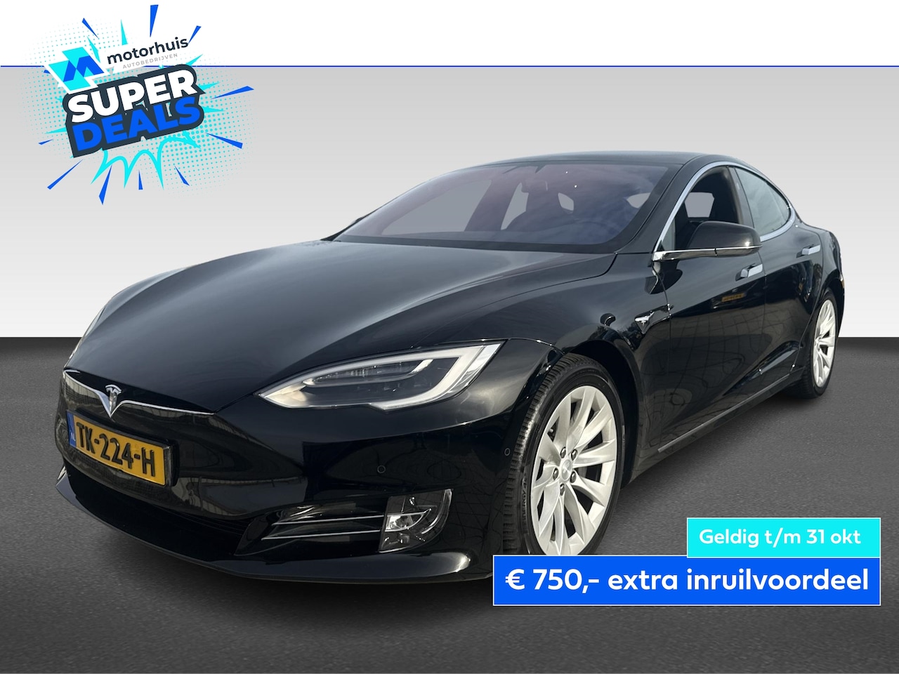Tesla Model S - 75 kWh 75D 334pk AWD S - AutoWereld.nl