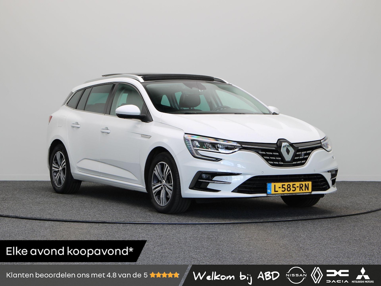 Renault Mégane Estate - 1.5 Blue dCi Intens | Head-Up Display | Panoramadak | Stoel en stuurwiel verwarming | Clim - AutoWereld.nl