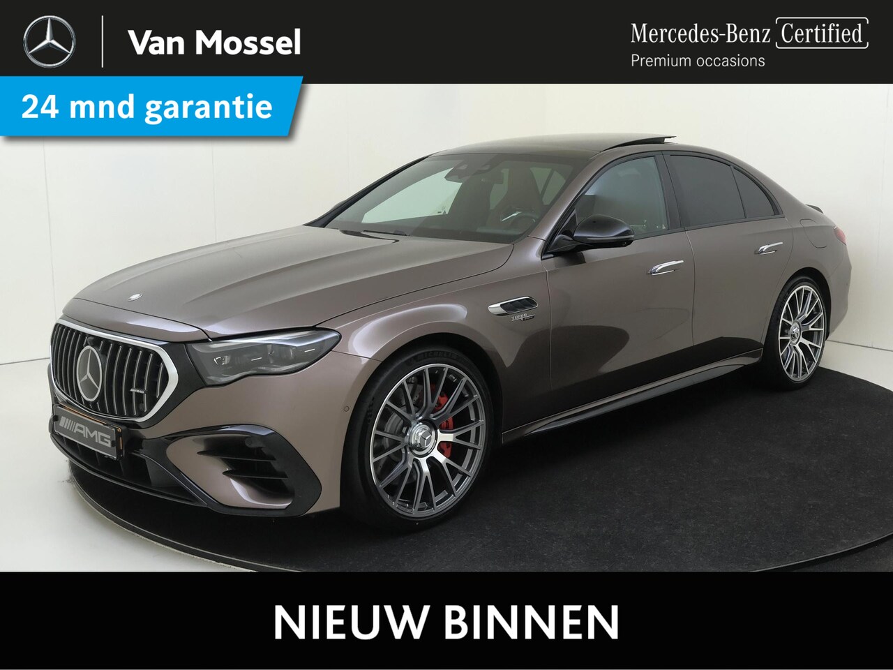 Mercedes-Benz E-klasse - AMG 53 4MATIC+ / Premium Plus/ Panoramadak/ Perf. Stoelen/ 21 inch/ UNIEK! - AutoWereld.nl