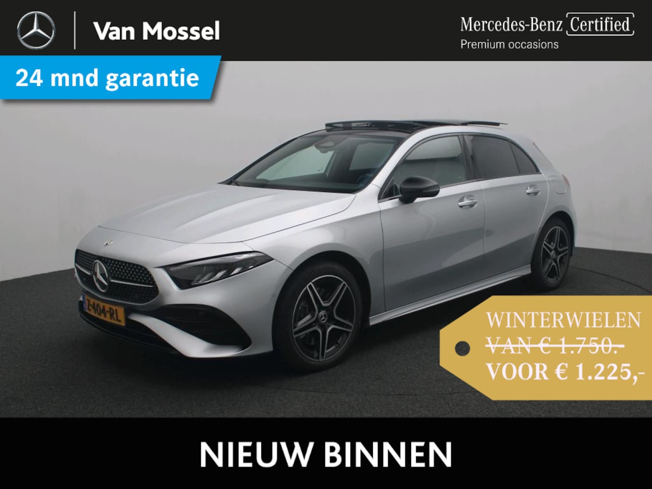 Mercedes-Benz A-klasse - 250 e AMG Line Panoramadak / Nightpakket / Parkeercamera / Trekhaak / Stoelverwarming / - AutoWereld.nl