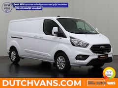 Ford Transit Custom - 2.0TDi 130PK Lang Limited | Navigatie | Camera | 3-Persoons | Airco | Cruise