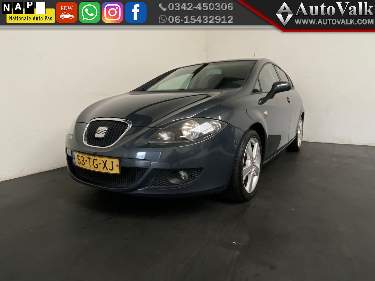 SEAT Leon - 2.0 FSI Stylance. cruise! - AutoWereld.nl