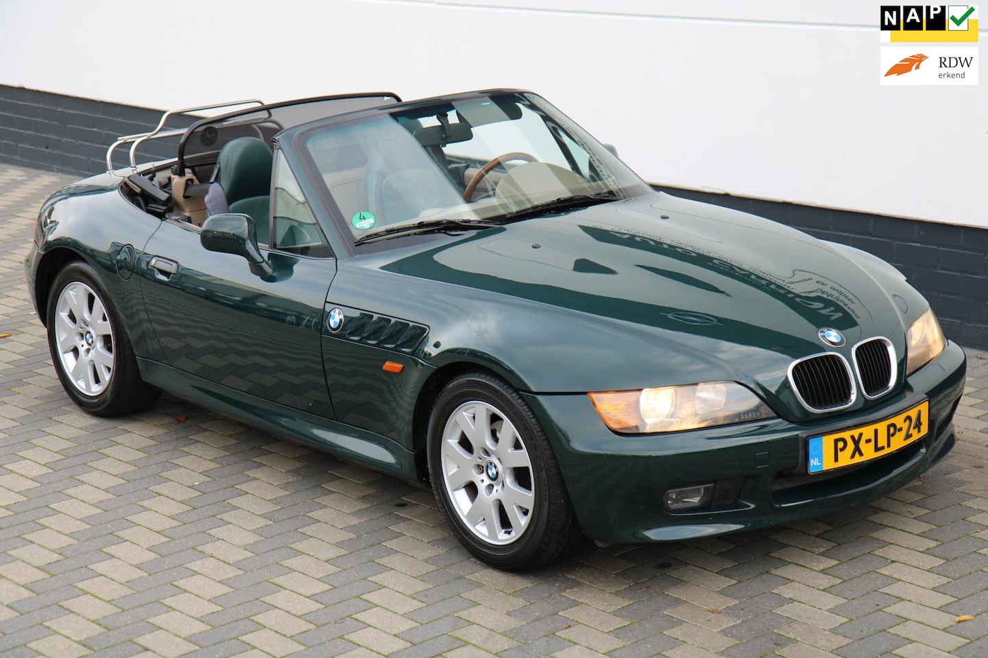 BMW Z3 Roadster - 1.9 Stoelverwarming Leder Youngtimer NAP !! - AutoWereld.nl