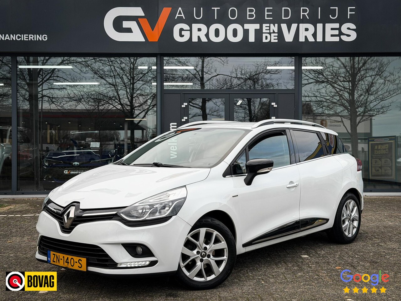 Renault Clio Estate - 0.9 TCe Limited Org NL|Trekhaak|Navi|Airco - AutoWereld.nl