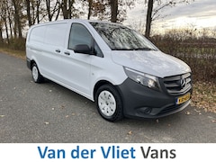 Mercedes-Benz Vito - 116 CDI 164pk E6 XL Extra Lang BPM Vrij Lease €421 /m, Airco, Navi+Camera, Trekhaak, PDC V