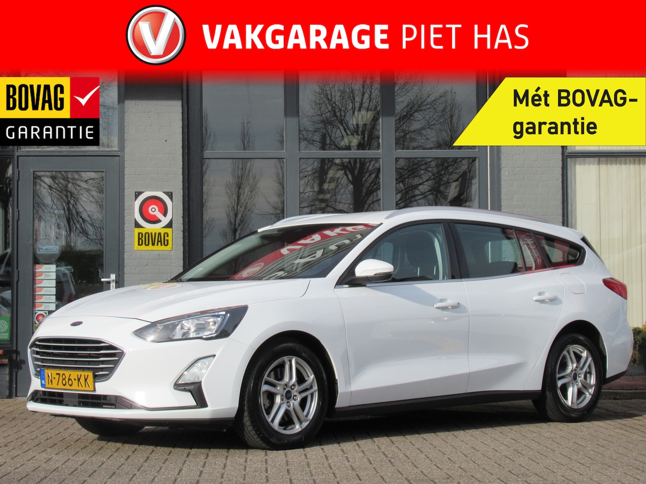 Ford Focus Wagon - 1.0 EcoBoost Trend Edition Business | Airco | Navigatie | Parkeersensoren | Incl. BOVAG Ga - AutoWereld.nl