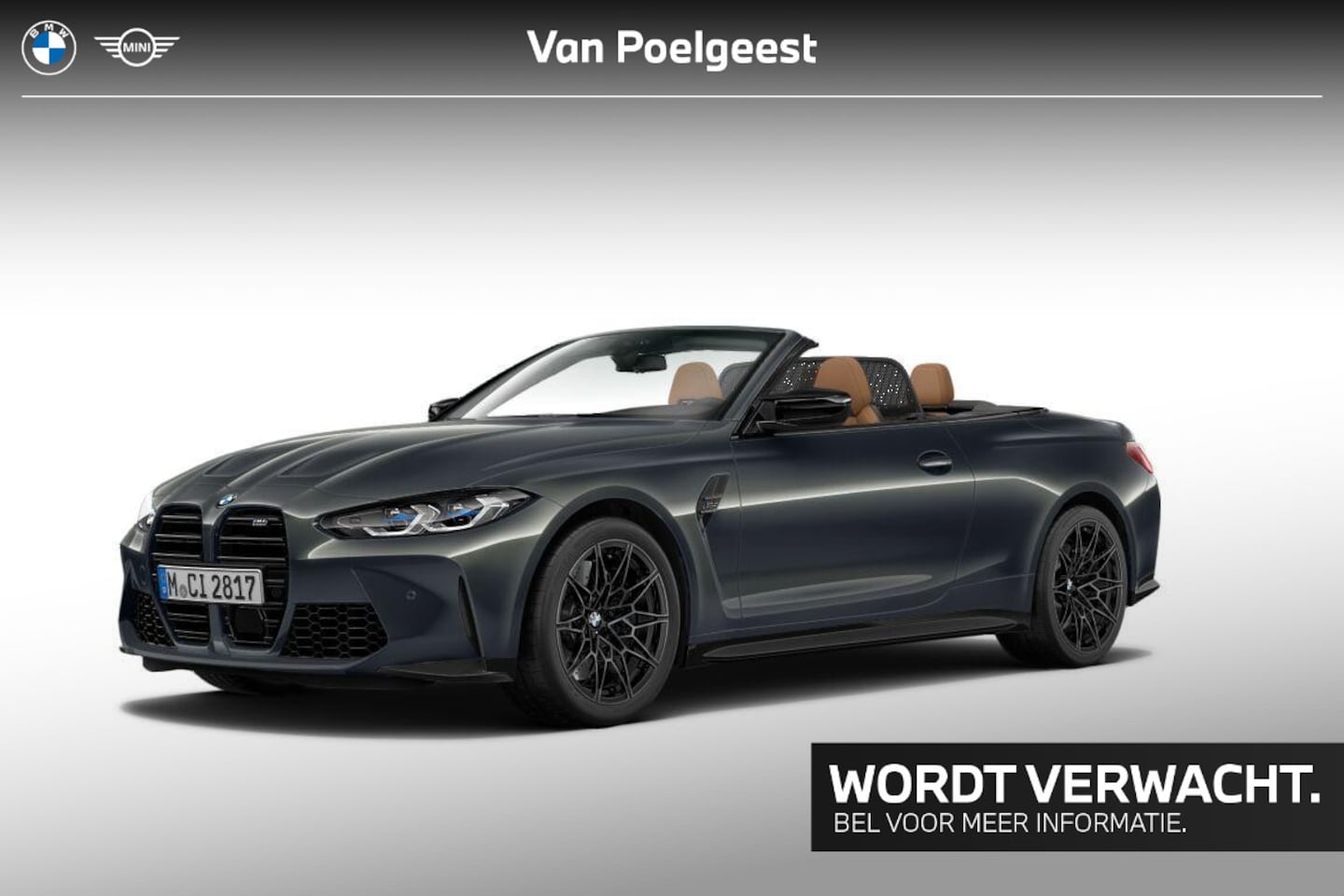 BMW 4-serie Cabrio - M4 xDrive Competition Safety Pack / Adaptief M Onderstel / Comfort Access / Stoelventilati - AutoWereld.nl