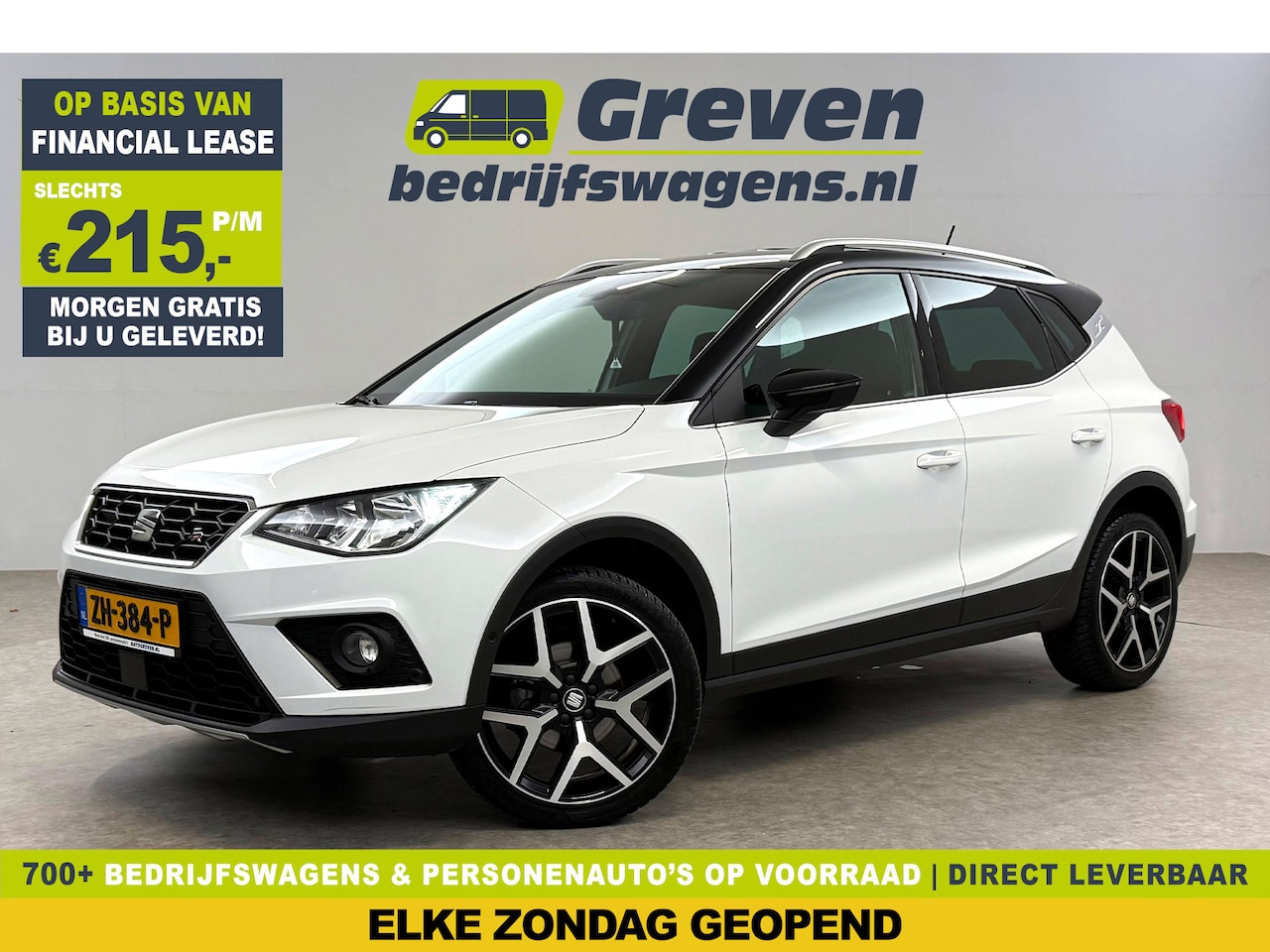 SEAT Arona - 1.0 TSI FR Business Intense | Camera | Adap. Cruise | Trekh. | Stoelverw. | Sfeer | Keyles - AutoWereld.nl