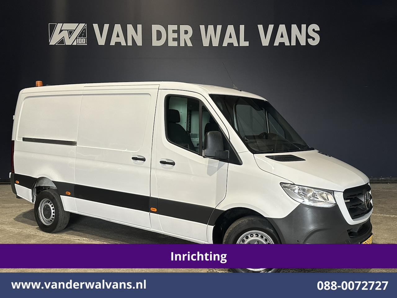 Mercedes-Benz Sprinter - 316 CDI 164pk 3500kg Trekhaak L2H1 Inrichting Euro6 Airco | Camera | Apple Carplay | Cruis - AutoWereld.nl