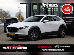 Mazda CX-30 - E-Skyactiv X M-Hybrid 186pk Luxury Opendak 360 BOSE Leder 1e Eigenaar