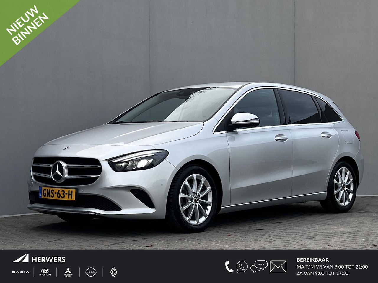 Mercedes-Benz B-klasse - 180 Business Solution Luxury Automaat / Virtual Cockpit / Navigatie / Stoelverwarming / El - AutoWereld.nl